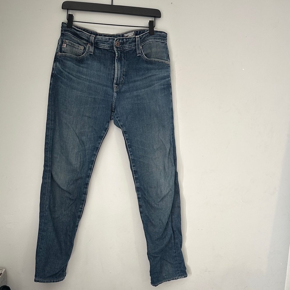 AG Adriano Goldschmied Men's Relaxed Jeans in Blue